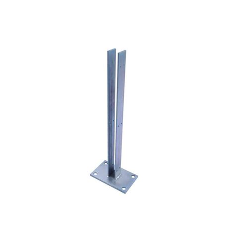 replace metal post brackets concrete|galvanized post brackets.